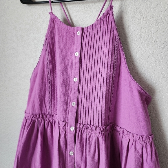 FREE PEOPLE Desert‎ Days mini dress in orchid size M NEW WITH TAGS - Picture 8 of 13